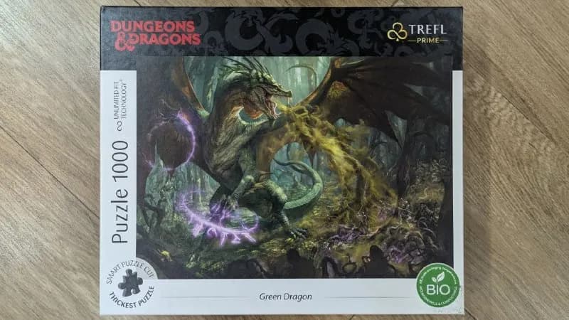 Пазл Dungeons & Dragons Green Dragon, 1000 деталей — Батуми — 30 ₾