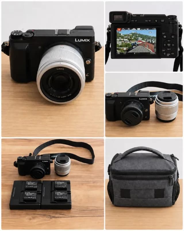 Panasonic Lumix DMC-GX80 с двумя объективами — компактный и мощный комплект для фото, видео, путешес — Батуми