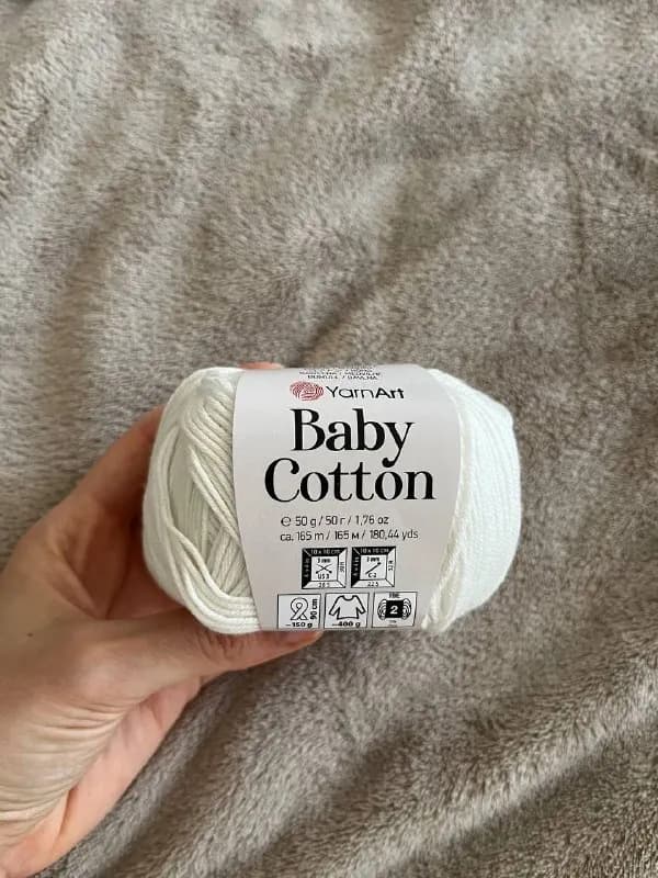 Пряжа YarnArt Cotton Baby — Батуми — 5 ₾