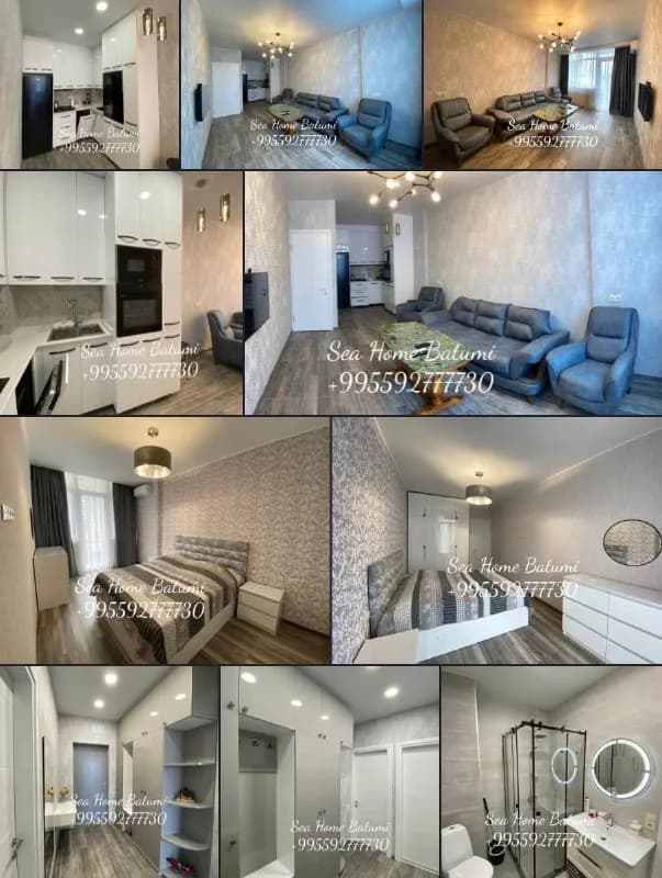 Квартира 2-комн. 67 кв. м., новый ремонт — Батуми — 600 $