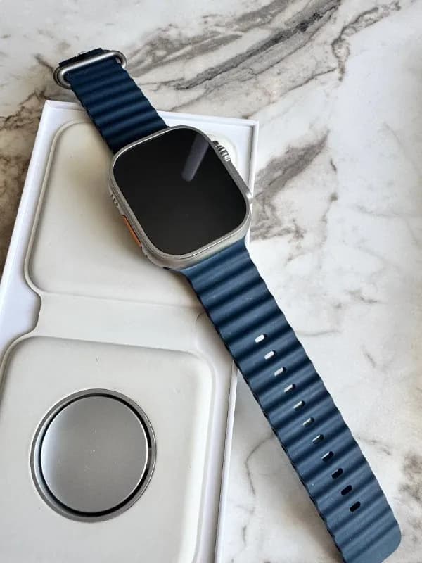 Apple Watch Ultra 2 49 mm Titanium Blue Ocean Band — Батуми — 1 800 ₾