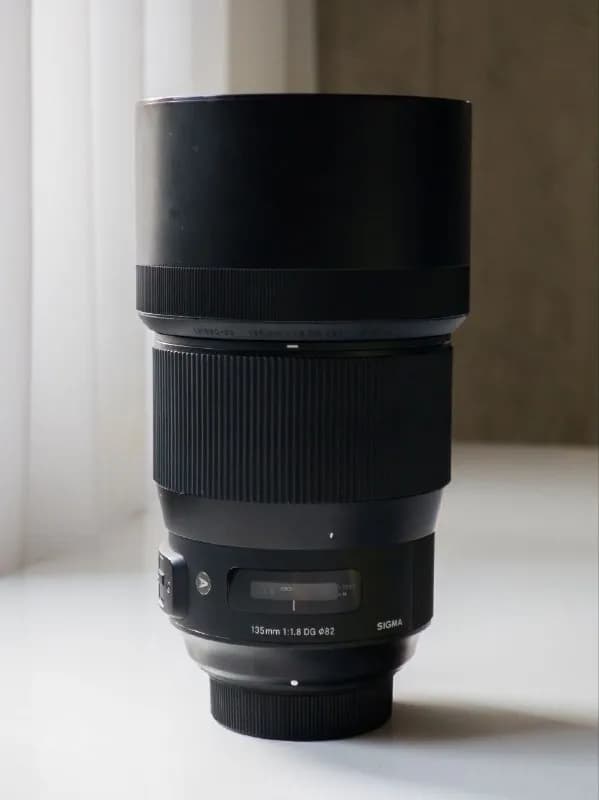 Sigma art 40 f1.4 и 135 f1.8, переходник FTZ второй версии (новый) — Батуми — 40 ₾