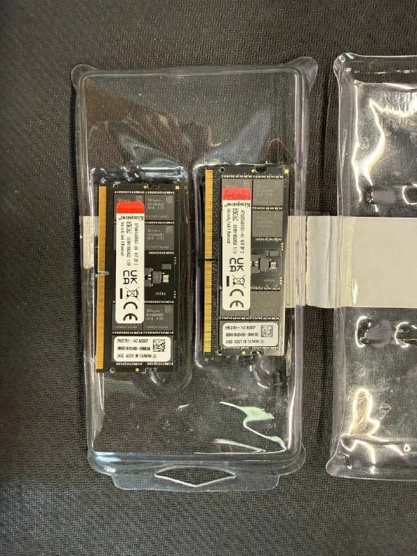 1. Оперативная память DDR5 SO-DIMM Kingston Fury Impact 2×32Gb 5600, покупалась для апгрейда, не п — Батуми — 2 100 ₾