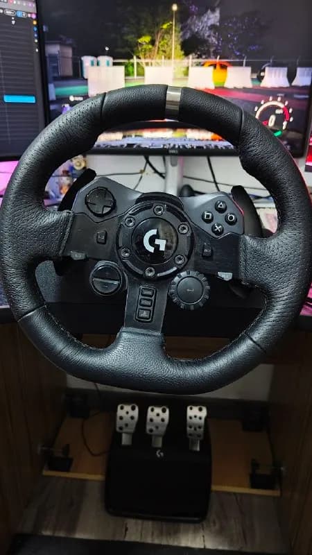Logitech G923 (PC \ PlayStation) + Logitech Shifter + ручник + кронштейны — Батуми — 800 ₾