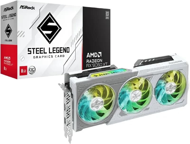 Видеокарта Radeon RX 9060 XT ASRock Steel Legend 8GB — Батуми — 1 090 ₾