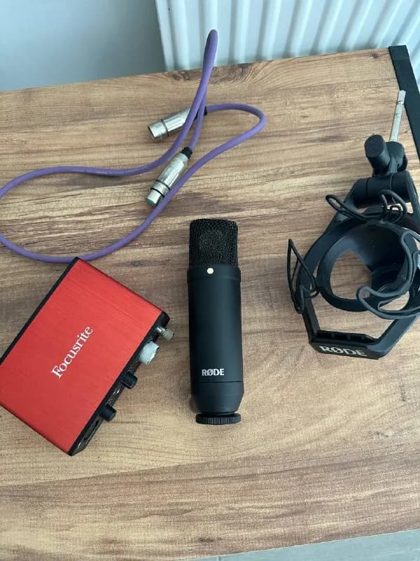 Комплект для записи: микрофон Rode NT1 — Батуми — 450 ₾