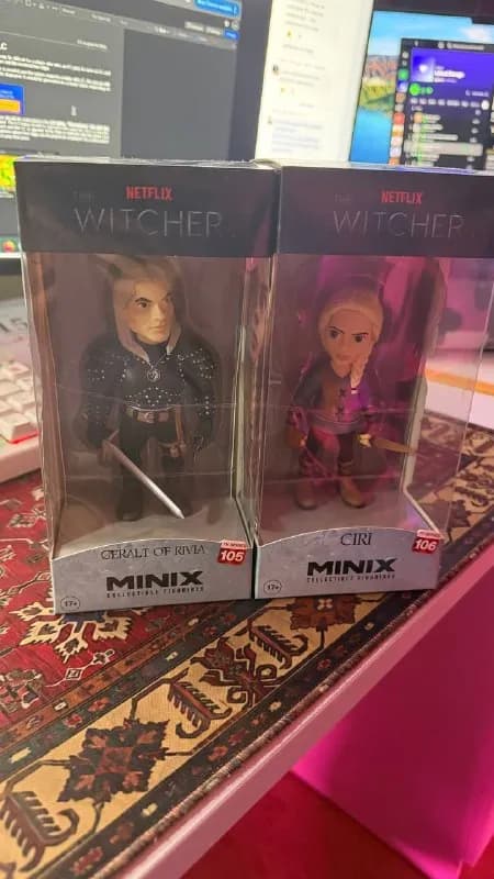 Фигурки Ведьмак Геральт и Цири — Батуми — 150 ₾