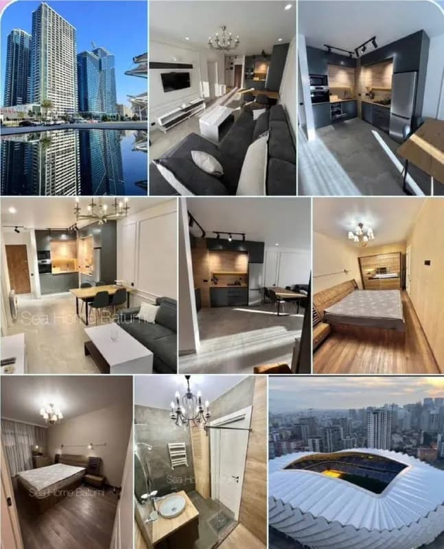 2-комн. квартира, 60 кв.м, Шартава 16 — Батуми — 900 $