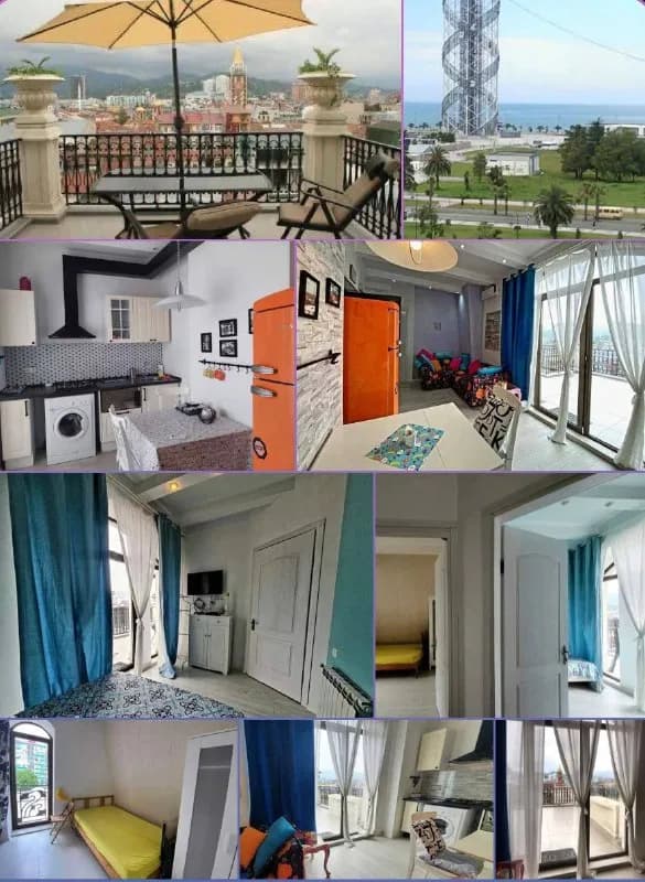 3 комнатная квартира🥰, район #Площадь Европы, #Старый Батуми😍 — Батуми