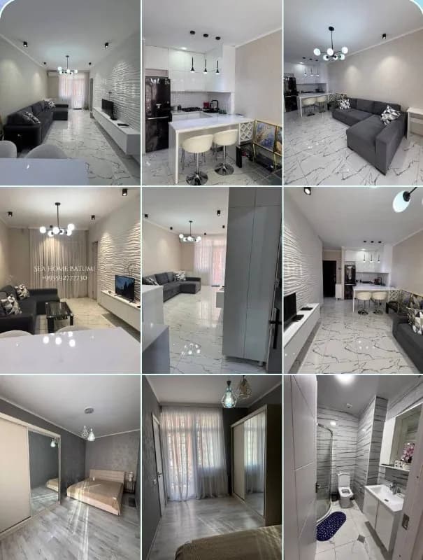 2-х комнат. квартира 50 кВ. м — Батуми — 600 $