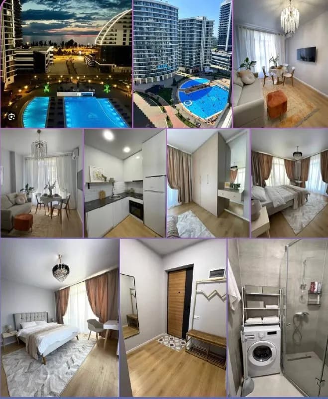 2-комнатная квартира в New Boulevard — Батуми — 900 ₾