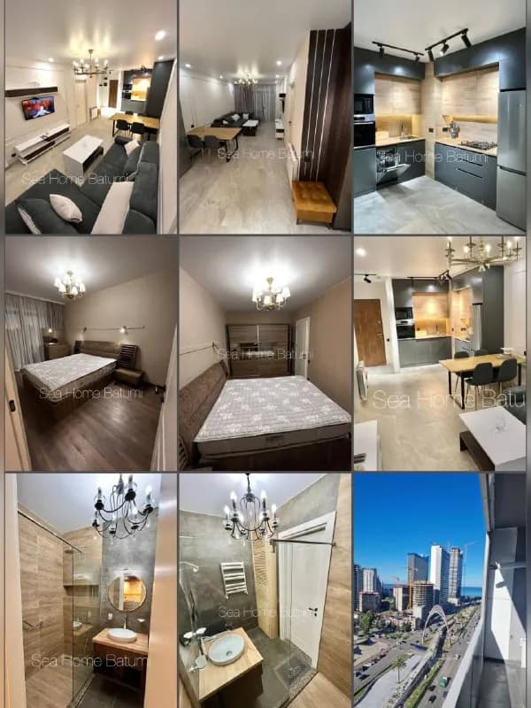 Квартира 2-х комн. ул. Шартава, REAL PALACE — Батуми — 900 $