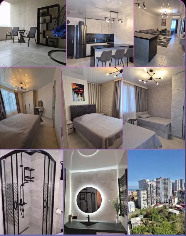 3-комн. квартира с ремонтом у ТЦ Гранд Молл — Батуми — 650 ₾