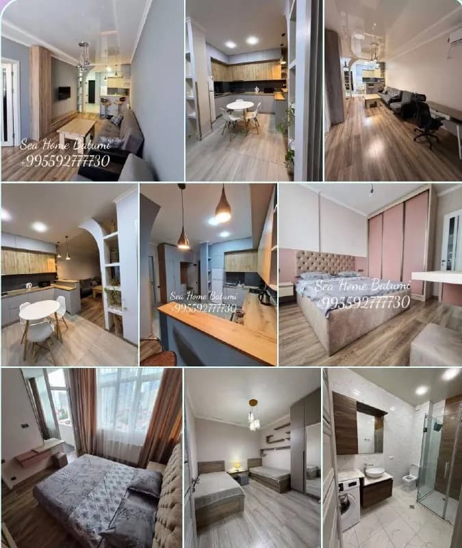 Квартира 3 комн. ул. Кобаладзе 15 — Батуми — 800 $