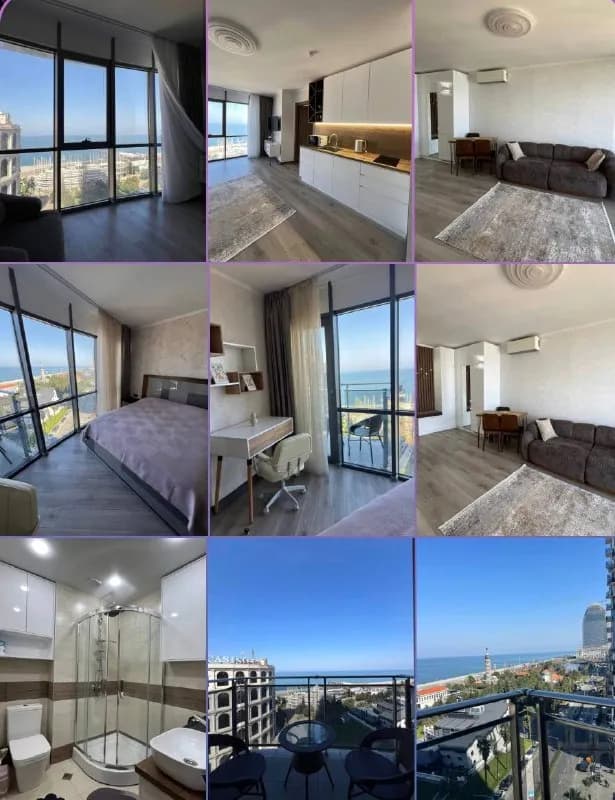 2 комнатная квартира в Towers — Батуми — 900 ₾