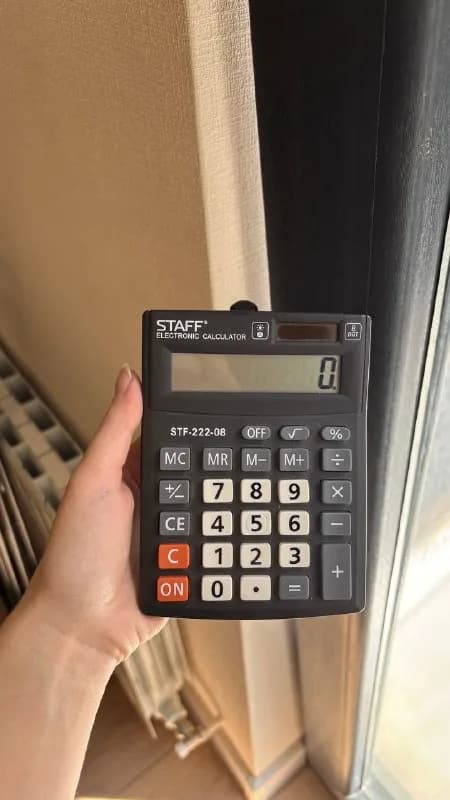 1. Калькулятор STAFF — 10 лари — Тбилиси — 10 ₾