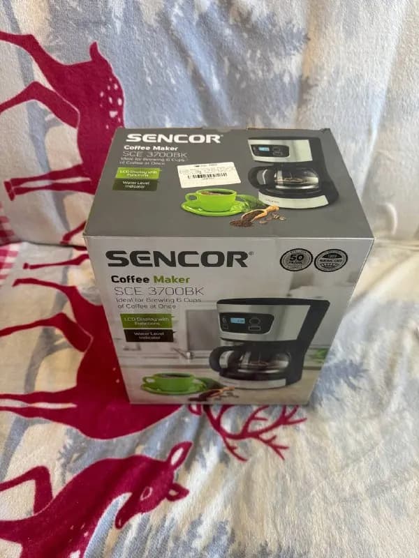 Кофеварка Sencor SCE 3700BK — Батуми — 65 ₾