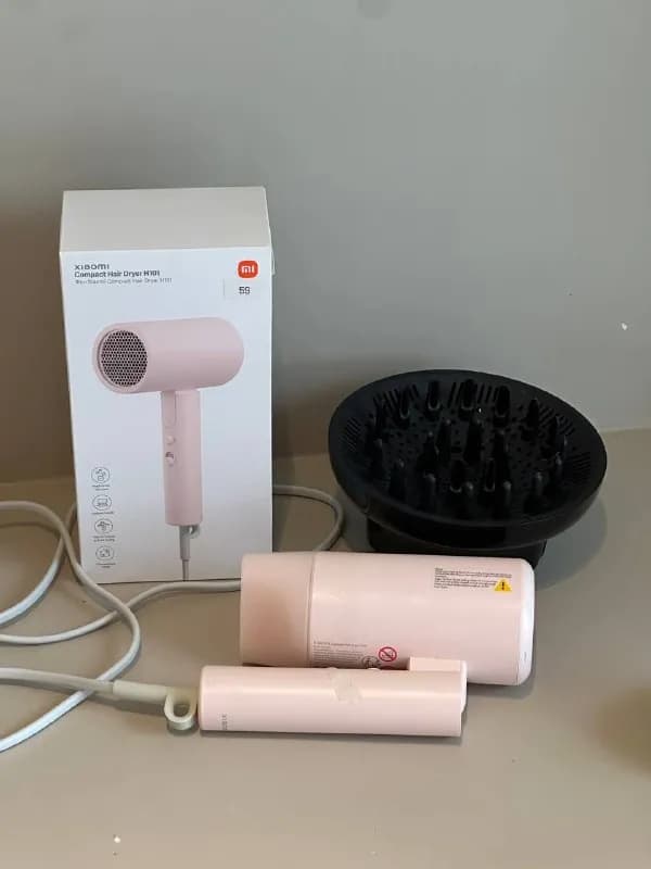 xiaomi compact hair dryer h101, нежно розовый — Батуми — 50 ₾