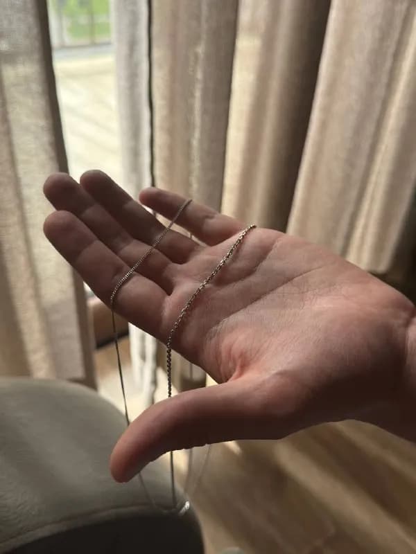 Серебряные цепочки 60 и 55 см — Тбилиси — 20 ₾