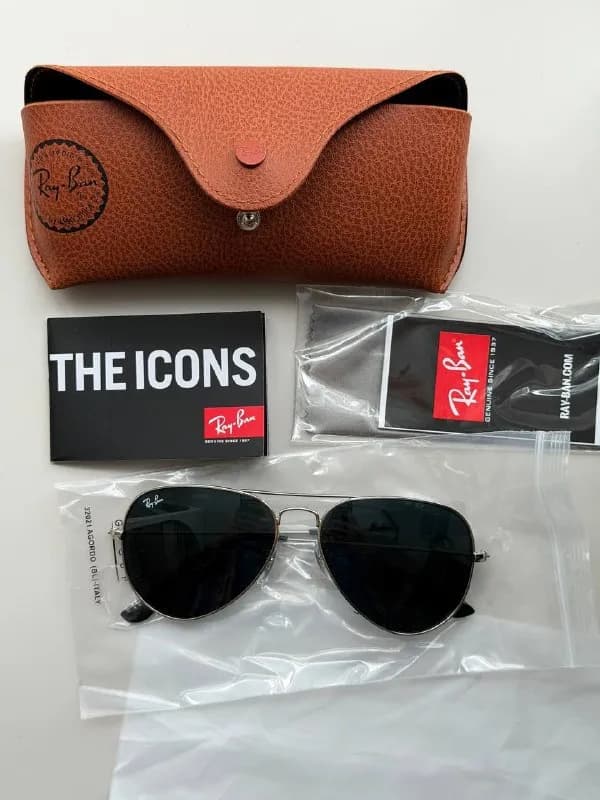 Ray Ban RB3025 aviator large metal 58•14. Новые. Оригинал. 250 лари — Батуми — 250 ₾