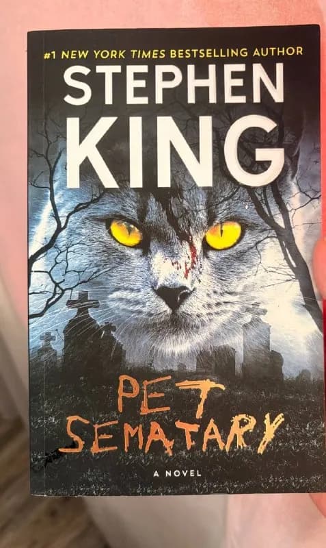 Книга Стивен Кинг Кладбище домашних животных — Тбилиси — 20 ₾