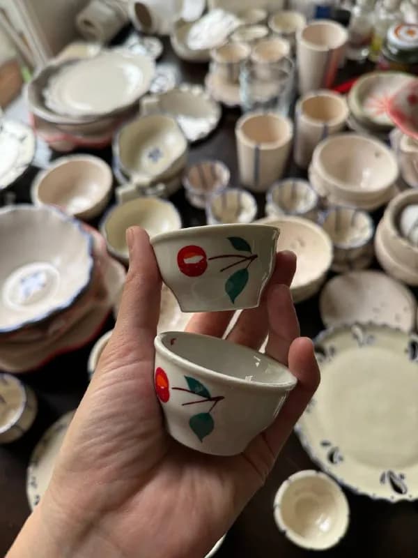 Стаканы керамические ручной работы — Тбилиси — 15 ₾