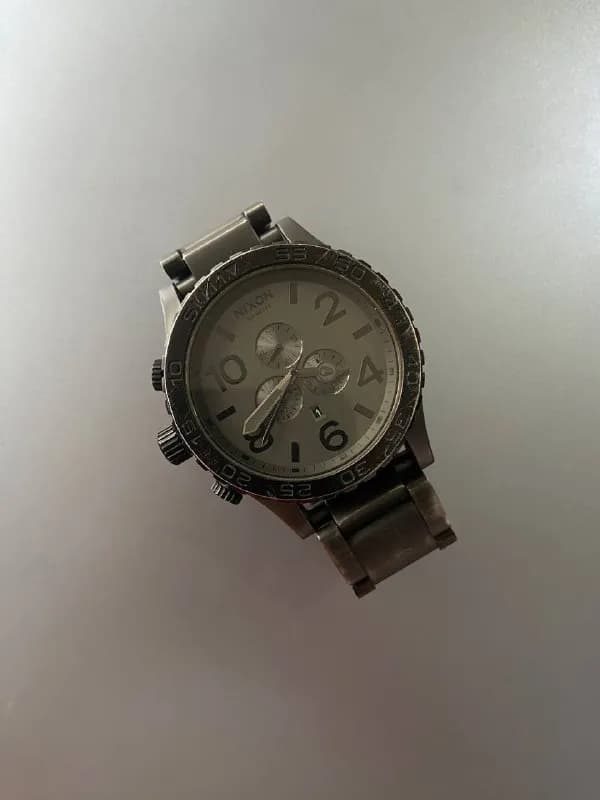 Часы Nixon 51-30 Chrono матовые черные — Батуми — 400 ₾