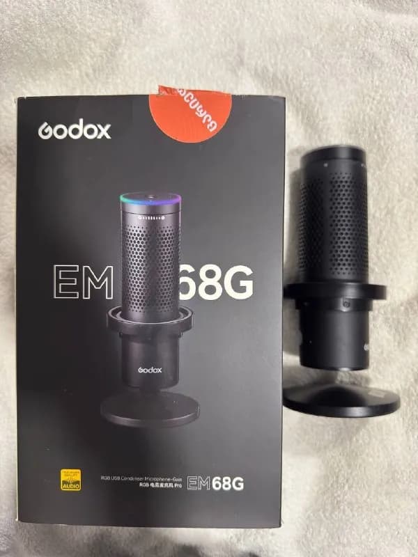 godox em68g и наушники со встроенным микрофоном hyperx cloud stinger 2 — Батуми