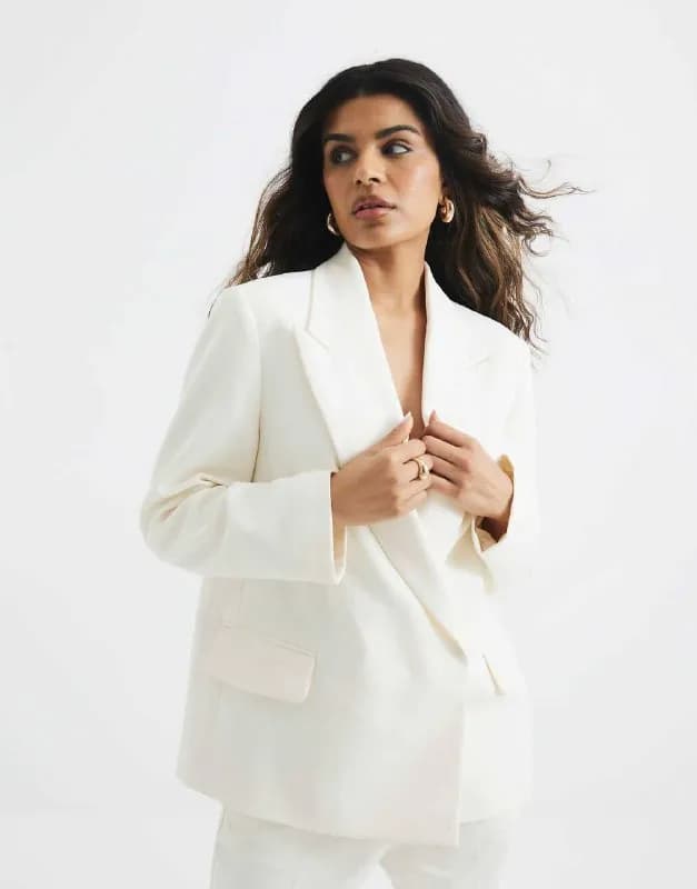 River Island кремовый oversize блейзер — Батуми — 90 ₾