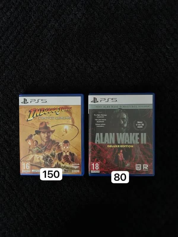 Игры для PS5 (Индиана Джонс, Алан Уэйк 2) — Батуми — 210 ₾