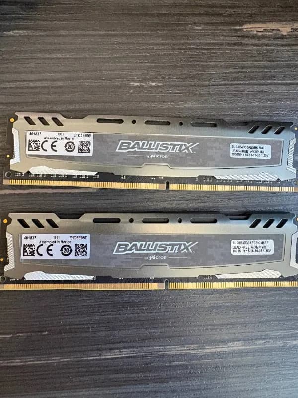 Crucial Ballistix Sport LT DDR4 — Батуми — 250 ₾