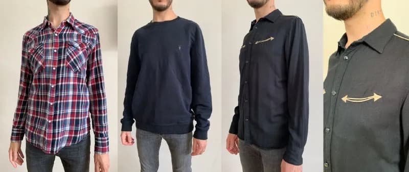 Рубашка Levi’s и свитшоты All Saints S — Тбилиси — 40 ₾