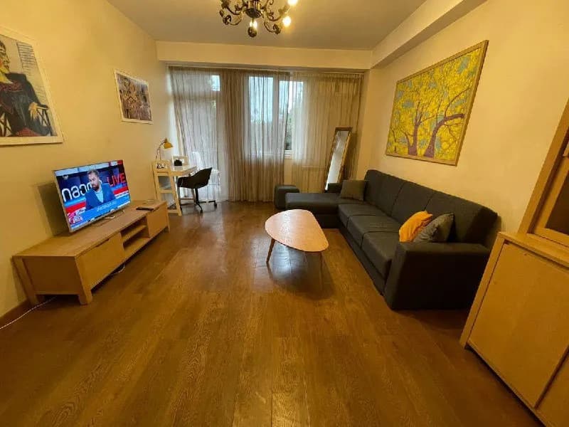 67 კვმ, 1 საძინებელი, 3/6 სართული — Тбилиси — 500 $