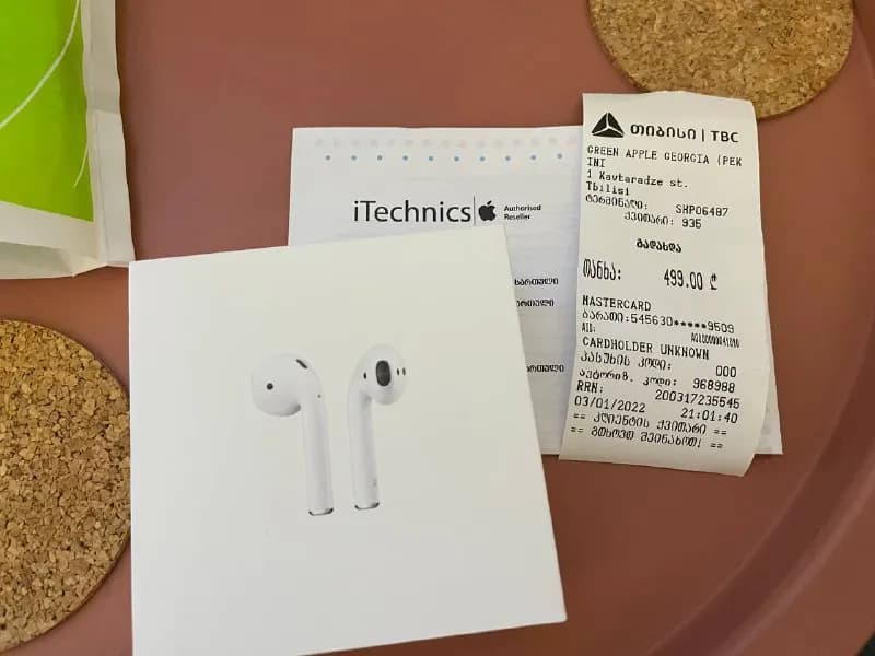 airPods 2 — Тбилиси