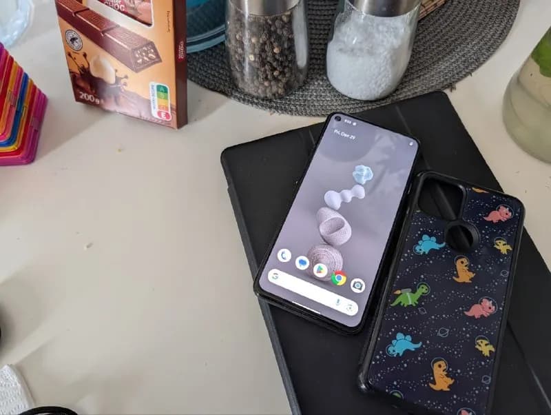 Google Pixel 5, в отличном состоянии, с чехлом и USB кабелем, цена: 350 лари — Тбилиси — 350 ₾