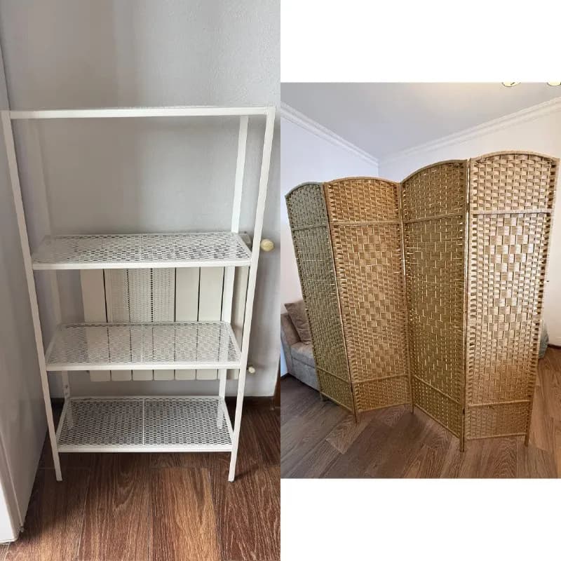 4 полки, высота 115 см, полка 60×25 см. 30 лари. — Батуми — 30 ₾