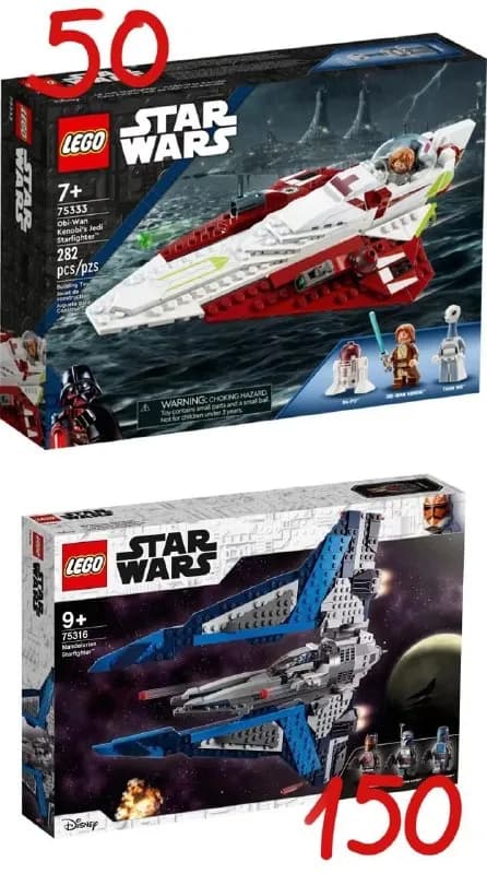 LEGO 75333 Star Wars Obi-Wan Kenobi’s Jedi Starfighter. 50 лари — Батуми — 190 ₾