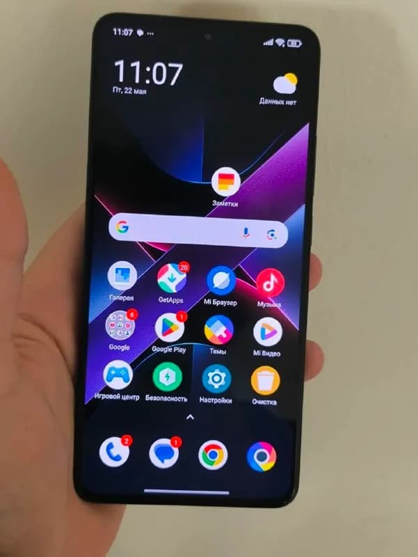 XIAOMI POCO X7 PRO в нормальном состоянии есть следы использования экран 120hz — Батуми — 600 ₾