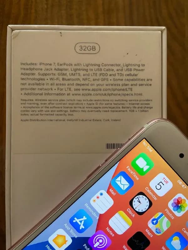 iphone7 32gb, б/у, цена 370 лари — Тбилиси — 370 ₾