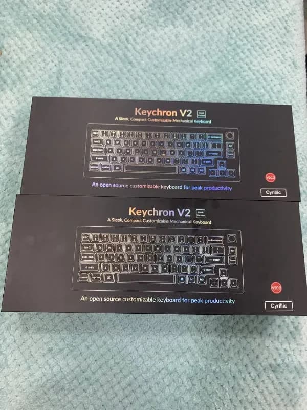 Keychron V2 — кириллица — Батуми — 350 ₾