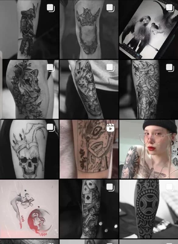 insta: krank_tattoo — Тбилиси