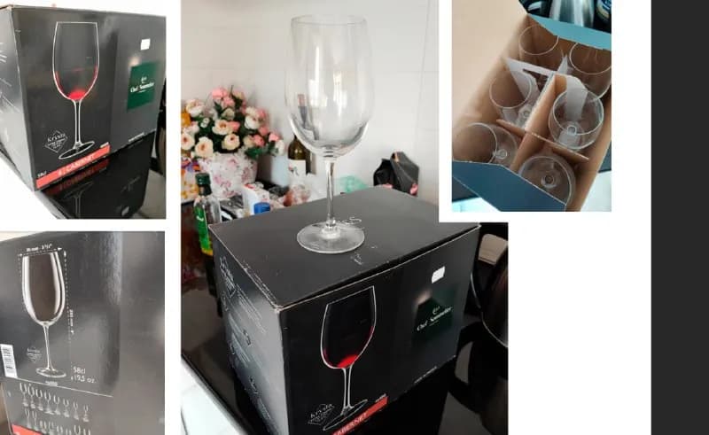 Chef & Sommelier (изготовлены особо прочного хрустального стекла Krysta (Франция). Отличное состояни — Тбилиси — 70 ₾