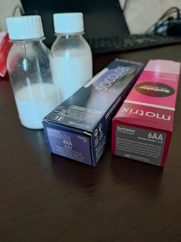 Matrix Socolor + окислитель 6%. — Тбилиси