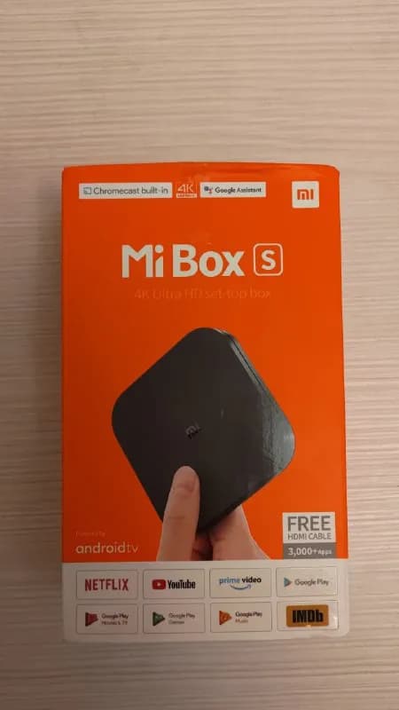 Mi Box S 4K. Приставка работает на Android — можно использовать VPN или прокси, чтобы смотреть амери — Тбилиси — 230 ₾