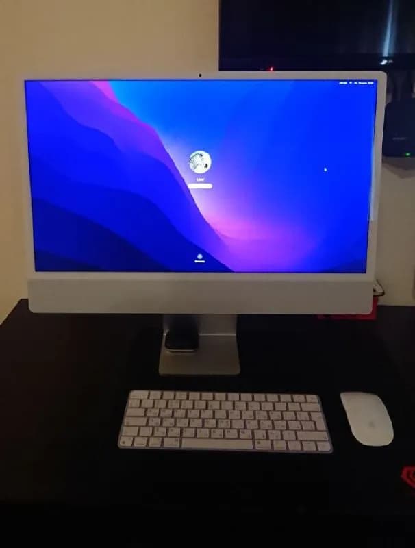 Apple iMac 24» Retina 4,5K, M1 (8-core CPU 7-core GPU), 16 GB RAM, 512 GB Silver. Z13K000ER — Тбилиси — 1 900 $