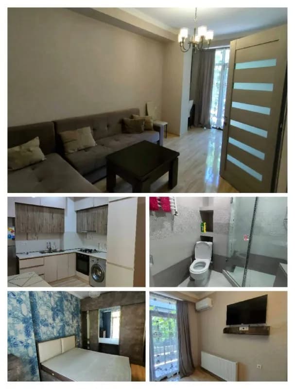 550$ For Rent Super Apartment on Tsotne Dadiani Avenue 203! With Separate Bedroom, New Building, N — Тбилиси — 550 $