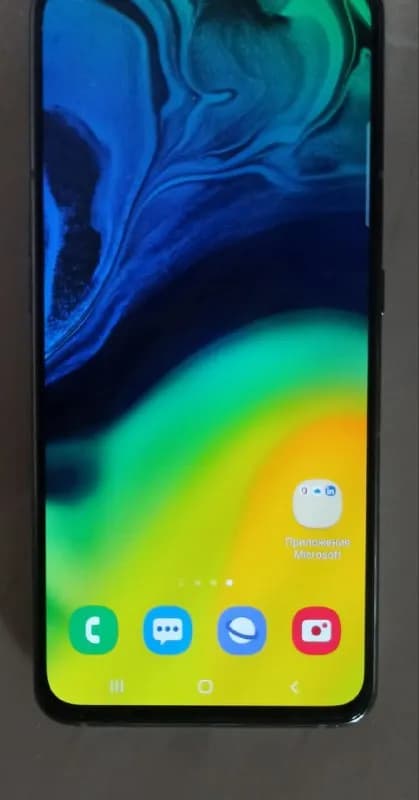 samsung galaxy a80, 8/128 გბ ოპერატიული მეხსიერება, პროცესორი: SoC Qualcomm Snapdragon 730, 8 ბირთვი (2×Kryo 470 Gold @2 — Тбилиси — 800 ₾