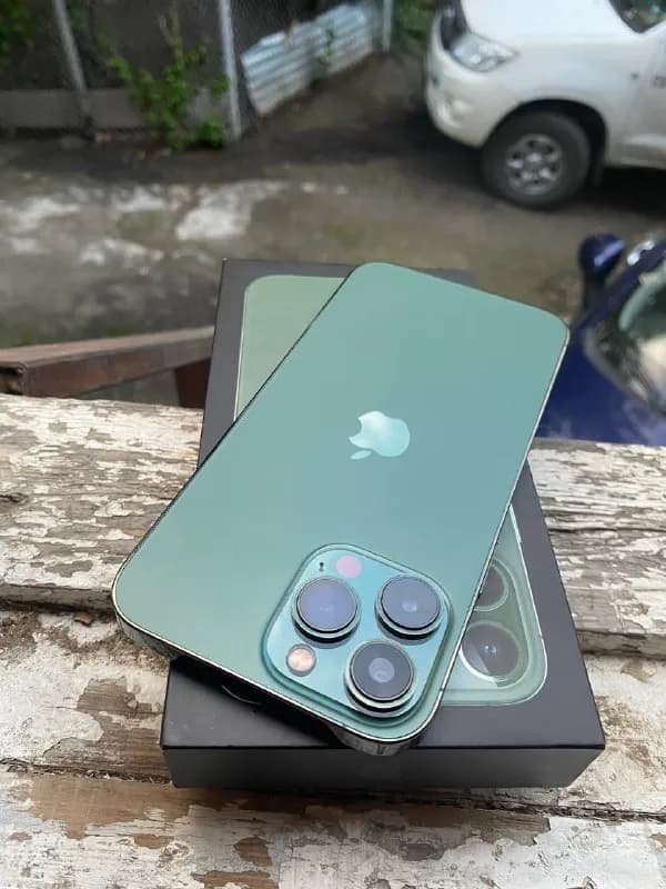 iPhone 13 Pro Max Alpine Green 128Gb новый. Батарея 100% — Тбилиси — 3 300 ₾
