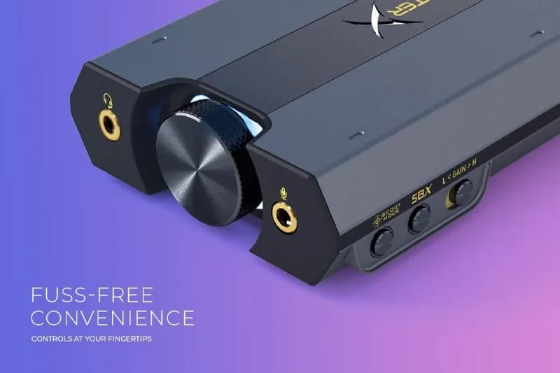 Sound BlasterX G6 в отличном состоянии. Идеальный вариант для улучшения качества звука в играх, музы — Тбилиси — 340 ₾