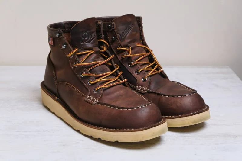 Danner Bull Run Moc 6» Brown прямиком из Орегона. Full-grain oil tanned leather. Засчет подошвы wedg — Тбилиси — 200 ₾